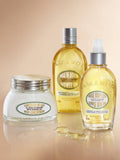 L'Occitane almond shower oil 250ml, UK version