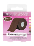 Brush Works Body Tape Espresso - British product