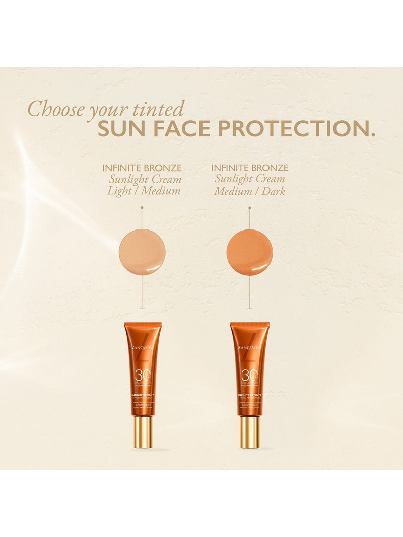 Lancaster Infinite Bronze Tinted Sunlight Cream SPF30, UK version