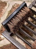 Dibor brown boot brush scraper with jack, imported from the UK