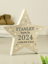 Next PMC Personalised Born In Star Ornament 18.5 cm- Buy online at McGrocer