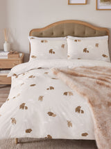 Next Natural Hamish the Highland Cow Reversible Duvet Cover and Pillowcase Set 2 Pack- Buy online at McGrocer