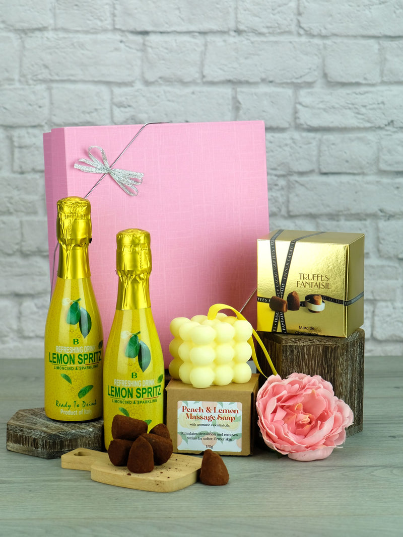 LeBonVin Lemon Spritz Cocktail Gift Box, UK version