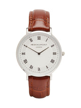 Next Mr Beaumont Mens Personalised Vintage Brown Leather Watch- Buy online at McGrocer
