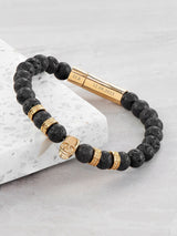 Next Treat Republic Personalised Skull Beaded Bracelet for Men 22.5cm- Buy online at McGrocer