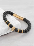 Treat Republic skull beaded bracelet 22.5cm length, imported from the UK