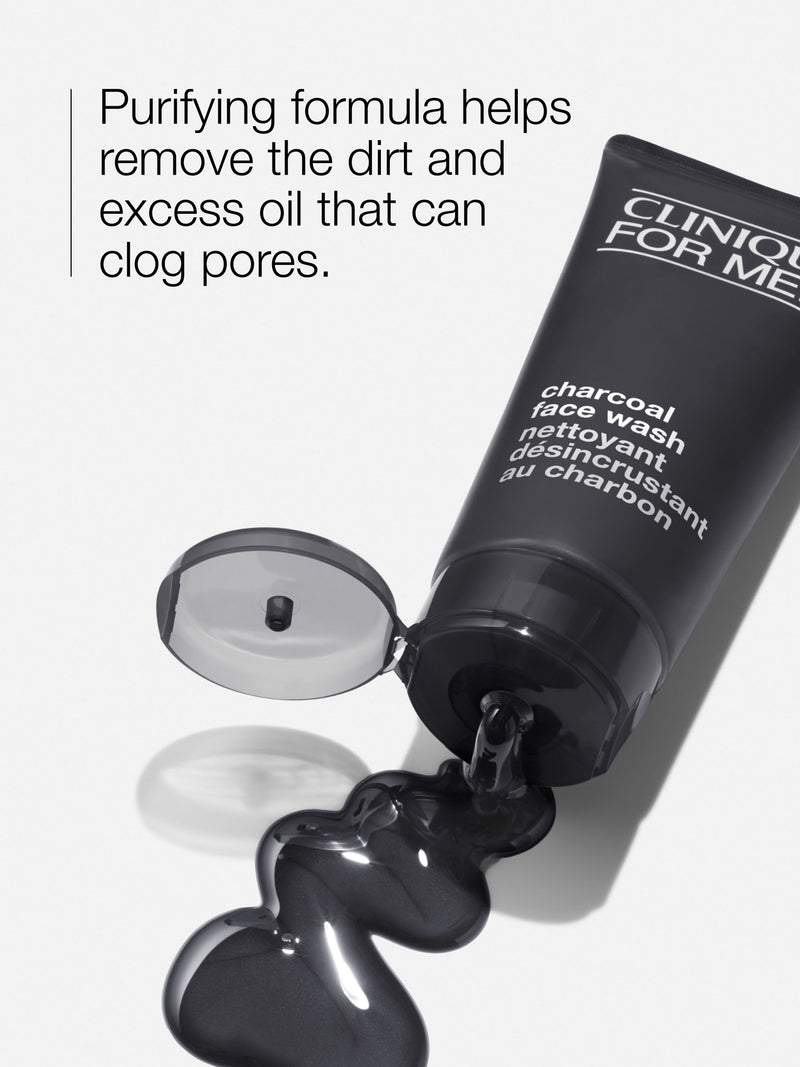 Clinique For Men Charcoal Face Wash 200ml - British product