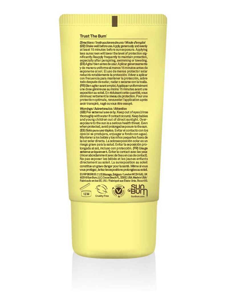 Sun Bum Original Glow SPF30 sunscreen face lotion 59ml (British brand)