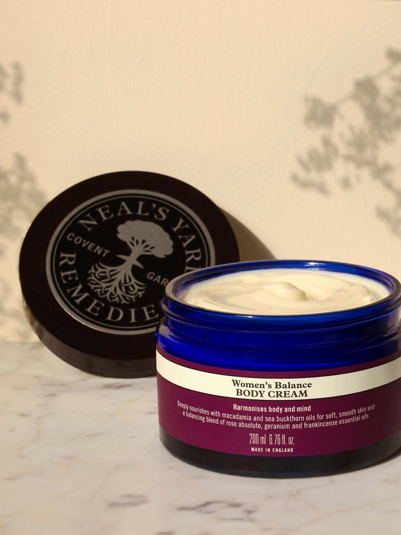Neals Yard Remedies Women's Balance body cream 200ml, imported from the UK