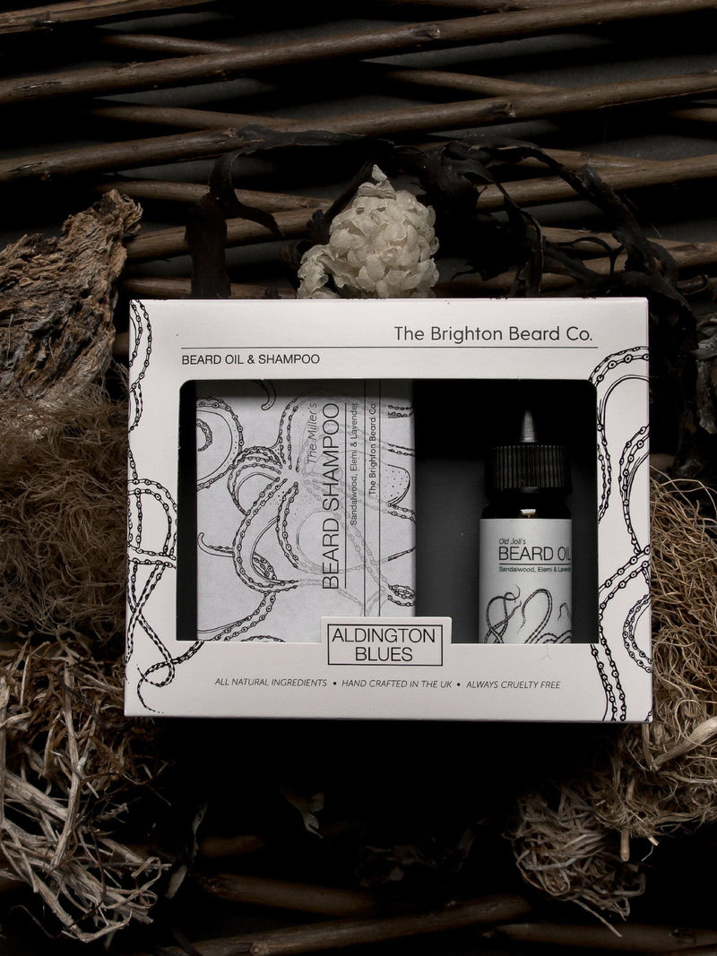 Brighton Beard Co. Aldington Blues gift set - British product