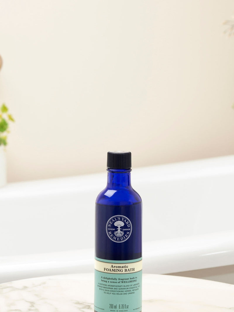 Neals Yard Remedies aromatic foaming bath 200ml, imported from the UK