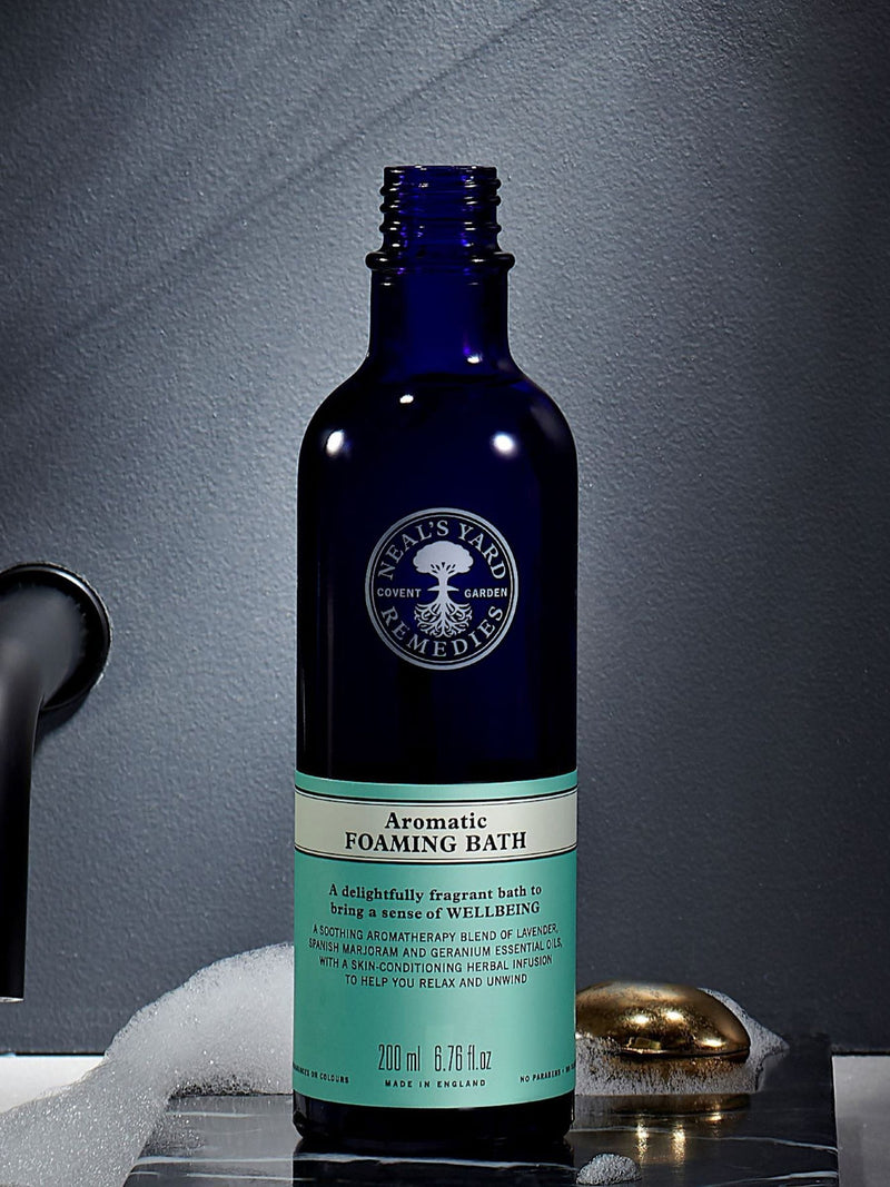 Neals Yard Remedies aromatic foaming bath 200ml, imported from the UK