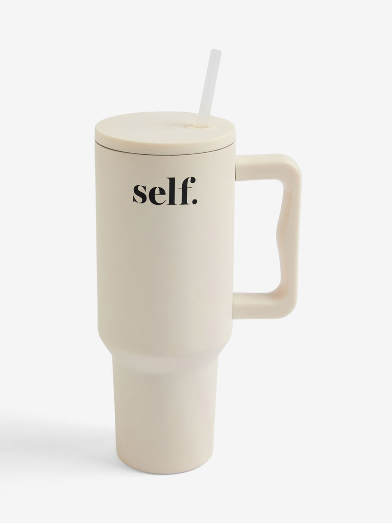 Cream water bottle 1.14L - British product