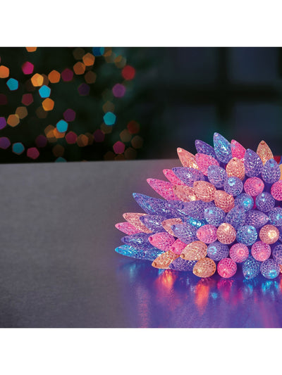 Next Premier Decorations Ltd 150 Christmas Pine Cone Shape Rainbow LED String Lights 7.5m- Buy online at McGrocer
