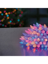 Next Premier Decorations Ltd 150 Christmas Pine Cone Shape Rainbow LED String Lights 7.5m- Buy online at McGrocer