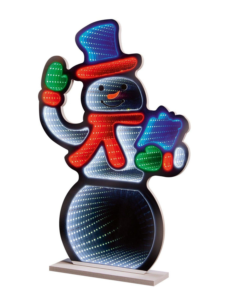 Premier Decorations light up Christmas snowman decoration 60cm, imported from the UK