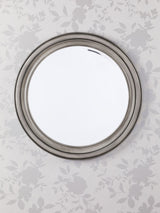 Next Laura Ashley Grey Tate Wooden Mirror 60cm- Buy online at McGrocer