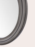 Laura Ashley grey Tate wooden mirror 60cm (British brand)