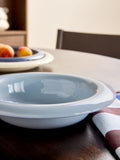 MADE.COM Blue Quell pasta bowls set of 4, imported from the UK