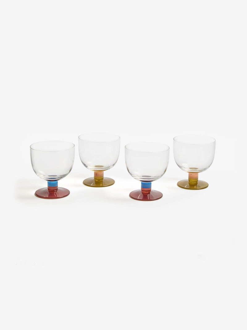 MADE.COM Multi Cally wine glasses set of 4, imported from the UK