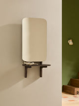 Next MADE.COM Wood Maggie Wall Mirror with Integrated Shelf- Buy online at McGrocer