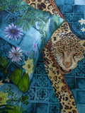 Paoletti Azure Majorelle duvet cover set, imported from the UK