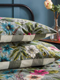 Wylder Petrol Hidcote Manor floral duvet cover set (British brand)