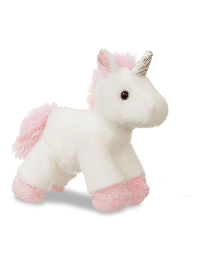 Aurora World Fancy Pals rainbow unicorn plush 8in, imported from the UK