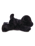 Aurora World Mini Flopsies black Labrador soft toy 8 inch (British brand)