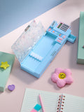 Flower Power pop out pencil case with calculator and sharpener - British product