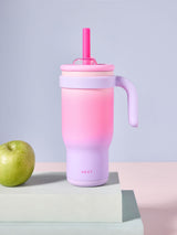 Next Pink Purple Stainless Steel Kids Water Bottle- Buy online at McGrocer