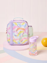 Next Lilac Purple Rainbow Insulated Lunch Bag with Water Bottle- Buy online at McGrocer