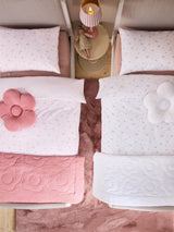Next White and Pink Floral Duvet Cover and Pillowcase Set 2 Pack- Buy online at McGrocer