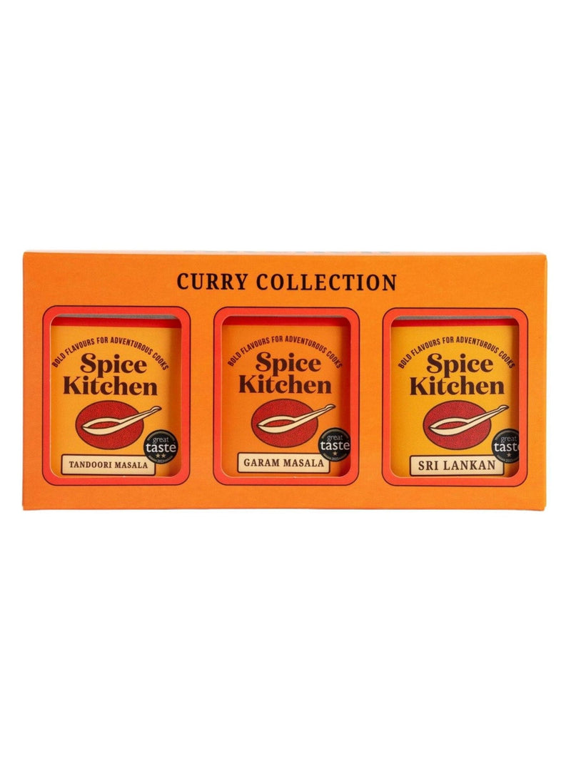 Spice Kitchen curry blend trio 240g, imported from the UK