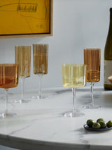 Next LSA International Amber/Orange Gems Assorted Set Wine Glasses 250ml- Buy online at McGrocer