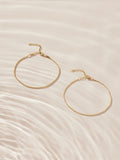 Gold tone stainless steel 2 row anklet, UK version