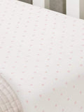 The White Company Pink Star Fitted Sheet (British brand)