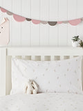 The White Company Sleepy Bunny pink bed set (British brand)