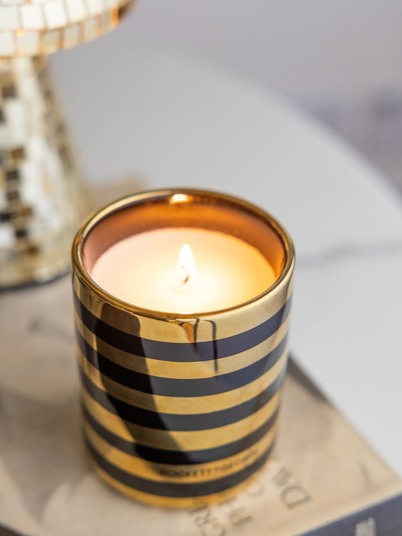 Rockett St George berry sandalwood scented candle, imported from the UK