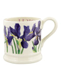 Emma Bridgewater Cream Iris 1/2 Pint Mug