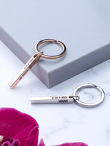 Next Oakdene Personalised Family Metal Bar Keyring- Buy online at McGrocer