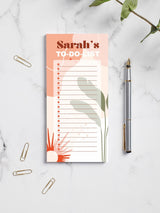 Next Oakdene Personalised Tear-Off To-Do List Pad 10cm x 21cm- Buy online at McGrocer