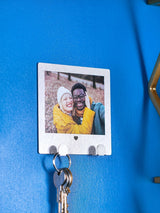 Next Oakdene Personalised Stainless Steel Couples Photo Key Hook- Buy online at McGrocer