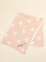 Next My 1st Years Personalised 100% Cotton Star Intarsia Blanket 70cm x 90cm- Buy online at McGrocer