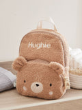 My 1st Years personalised fluffy bear mini backpack - British product