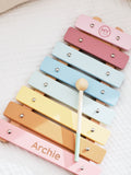 My 1st Years colourful wooden xylophone toy - British product