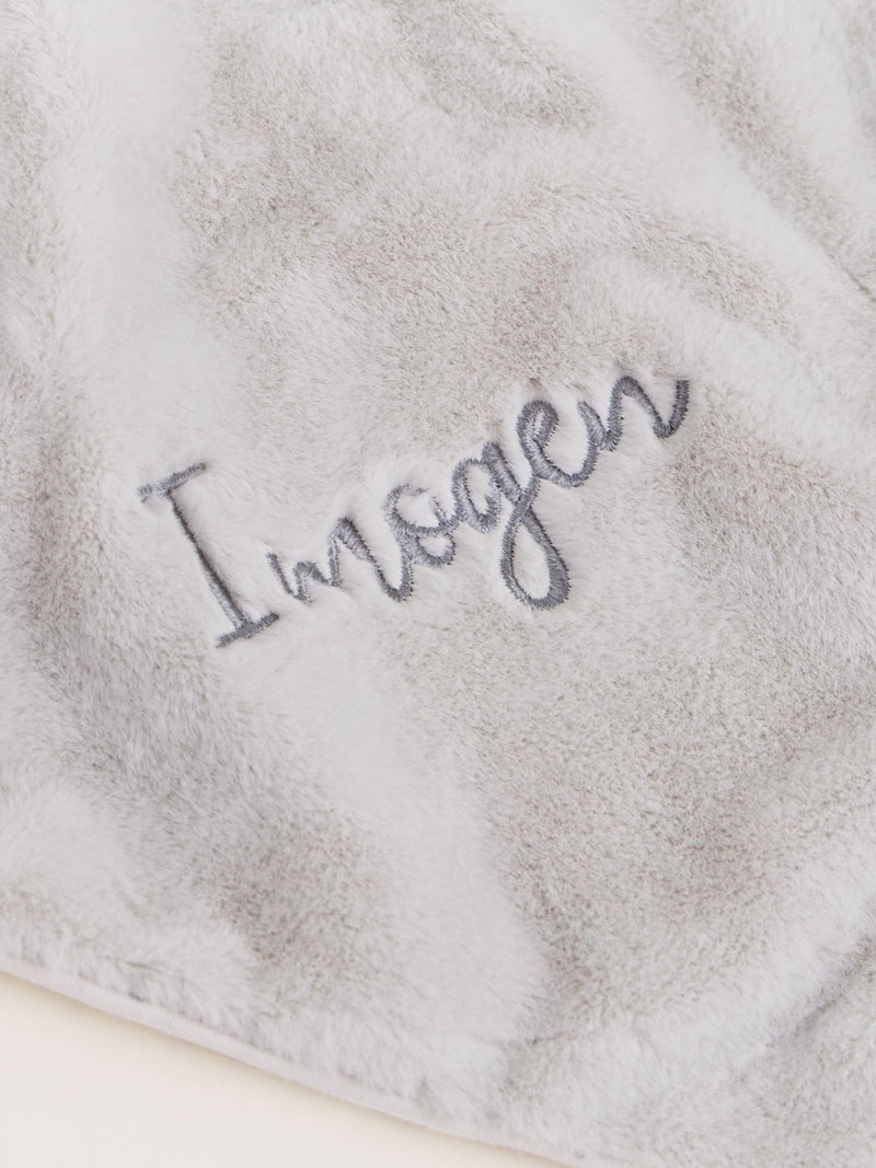 My 1st Years grey personalised elephant comforter, UK version