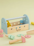 My 1st Years personalised wooden tool box toy - British product