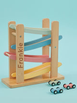 Next My 1st Years Personalised Colourful Car Ramp Wooden Toy- Buy online at McGrocer