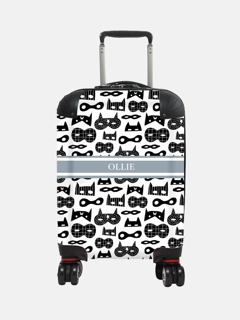 Koko Blossom personalised superhero suitcase, UK version